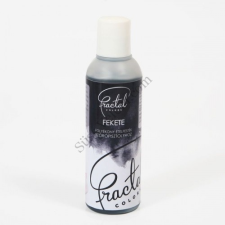 Fekete airbrush ételfesték 100 ml sütés és főzés