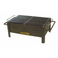  Fekete asztali grillsütő - ZORRO - természetes faszenes hőforrással grillsütő