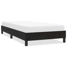  fekete bársony ágykeret matrac nélkül 100x210 cm ágy és ágykellék