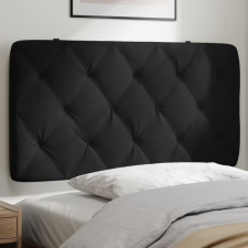  Fekete bársony fejtámla párna 100 cm ágy és ágykellék