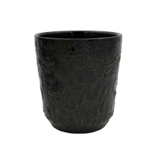 Fekete cserépmaszk Small 15x12 cm kerti tárolás