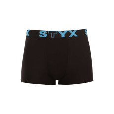  Fekete férfi boxeralsó Styx sport gumi (G961) S