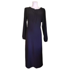  Fekete hosszú női ruha (méret: XL) női ruha