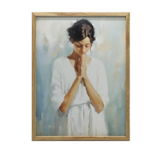  FEKETE KERETES FALI PLAKÁT NYUGATÓ TÜKRÖZÉS 50x70 CM grafika, keretezett kép