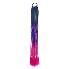 FEKETE-LILA-PINK Afro twist hajfonat hajgumi póthaj