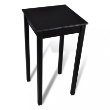  Fekete MDF bárasztal 55 x 55 x 107 cm bútor