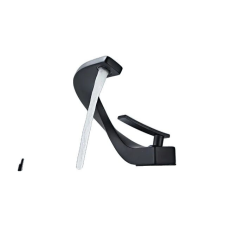  Fekete -medence csaptelep, kortárs formatervezés, egyfogantyúvezérlés, fekete csaptelep