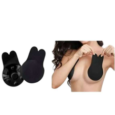 FEKETE , Mellemelő tapasz, Láthatatlan Push Up Melltartó 1pár L/XL méret melltartó