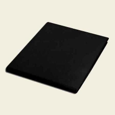  Fekete pamutszatén lepedő 210*260 cm lakástextília