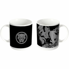  Fekete párduc porcelánbögre 350 ml bögrék, csészék