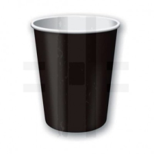  FEKETE PARTI POHÁR party kellék