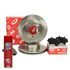  FÉKTÁRCSÁK + BETÉTEK elöl 202801290 autóalkatrész