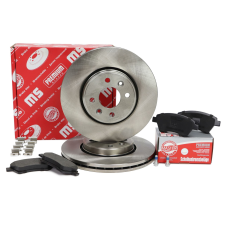  FÉKTÁRCSÁK + BETÉTEK elöl RENAULT SCENIC, KANGOO, MEGANE autóalkatrész