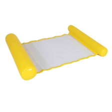  Felfújható hálós matrac pumpával sárga vizes játék