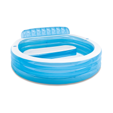 Felfújható kerti medence üléssel - Intex medence