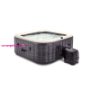  Felfújható pezsgőfürdő Marimex Greystone Deluxe Bubble Spa 4 NP