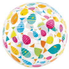 Felfújható strandlabda vidám hal 51 cm INTEX 59040 strandjáték