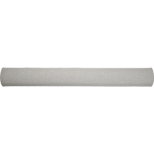 Félhenger alakú fali párna 120 cm x 15 cm szövet világosszürke dekoráció
