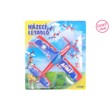  felhúzható repülőgép 22 cm - cseh csomagolás helikopter és repülő