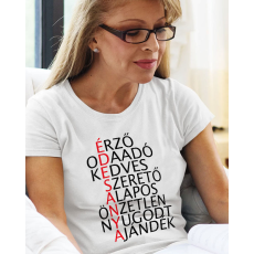  Feliratos női póló - Édesanya póló