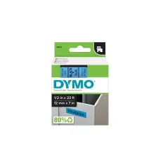  Feliratozógép szalag Dymo D1 S0720560/45016 12mmx7m, ORIGINAL, fekete/kék nyomtató kellék