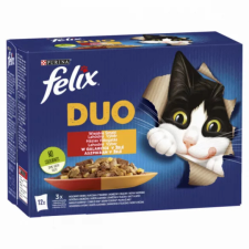 Felix DUO Házias válogatás aszpikban 12x85g macskaeledel