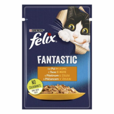  Felix Fantastic Csirkével aszpikban nedves macskaeledel – 12×85 g macskaeledel