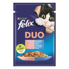  Felix Fantastic Duo Lazaccal és szardíniával aszpikban nedves macskaeledel – 12×85 g macskaeledel