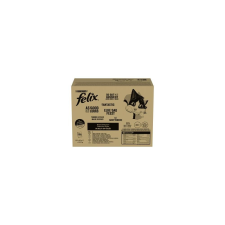  Felix Fantastic Házi Válogatás - Zselés Macskaeledel Válogatás - 120x85g macskaeledel
