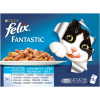 Félix Felix Fantastic Halas Válogatás tonhallal, lazaccal, tőkehallal, lepényhallal 12 x 85 g