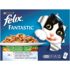 Félix Felix Fantastic Vegyes Válogatás marhával, csirkével, lazaccal, pisztránggal és zöldségekkel 12 x 85 g
