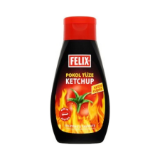 FELIX pokol tüze csípős ketchup - 450g alapvető élelmiszer