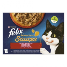 FELIX SENSATIONS SAUCES Házias válogatás szószban 4x85g macskaeledel