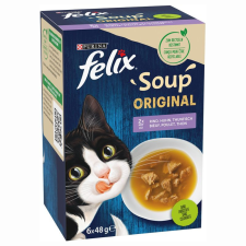  Felix soup halas (6x48gr) macskaeledel