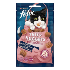  Felix Tasty Nuggets jutalomfalat - lazac, pisztráng 50 g jutalomfalat macskáknak