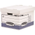 FELLOWES Archiválókonténer, karton, standard, "BANKERS BOX® SYSTEM by FELLOWES®", kék