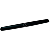 FELLOWES Csuklótámasz billentyűzethez, géltöltésű, FELLOWES "Crystal™ Gel", fekete