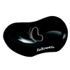 FELLOWES Csuklótámasz, mini, géltöltésű, FELLOWES "Crystal™ Gel", fekete