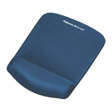 FELLOWES Egéralátét csuklótámasszal, habtöltésű, FELLOWES PlushTouch™, kék (IFW92873) asztali számítógép kellék