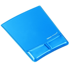 FELLOWES Egéralátét géltöltésű csuklótámasszal fellowes health-v crystal kék 9182201 asztali számítógép kellék