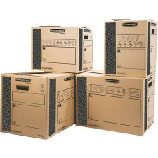 FELLOWES Költöztető doboz, 32x32x40 cm, FELLOWES,  SmoothMove™ Heavy Duty papírárú, csomagoló és tárolóeszköz