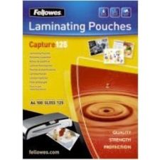 FELLOWES laminálógéphez fényes meleglamináló fólia 125 mikron, 54x86 mm (IFW53063) lamináló fólia