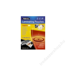 FELLOWES Meleglamináló fólia, 125 mikron, 54x86 mm, fényes, FELLOWES (IFW53063) lamináló gép