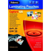 FELLOWES Meleglamináló fólia, 125 mikron, 60x90 mm, fényes, 100 db,