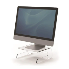 FELLOWES Monitorállvány FELLOWES Clarity átlátszó tv állvány és fali konzol