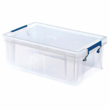FELLOWES Műanyag tároló doboz, átlátszó, 10 liter, FELLOWES, &quot;ProStore™&quot; bútor