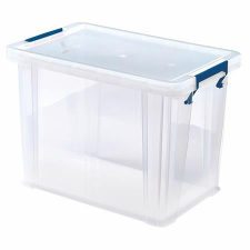 FELLOWES Műanyag tároló doboz, átlátszó, 18,5 liter, FELLOWES, &quot;ProStore™&quot; bútor