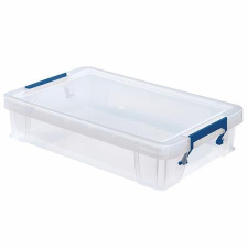 FELLOWES Műanyag tároló doboz, átlátszó, 5,5 liter, FELLOWES, &quot;ProStore™&quot; bútor