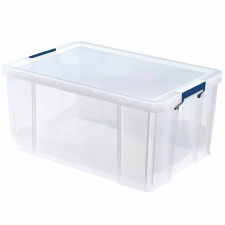 FELLOWES Műanyag tároló doboz, átlátszó, 70 liter, FELLOWES, ProStore™ (IFW77310) bútor