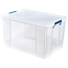 FELLOWES Műanyag tároló doboz, átlátszó, 85 liter, FELLOWES, "ProStore™" bútor